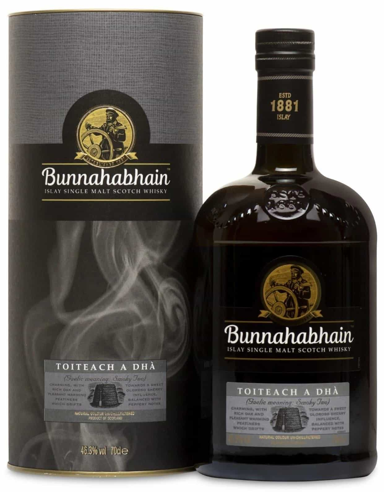 Віскі Bunnahabhain Toiteach A Dha у тубі 0,7л