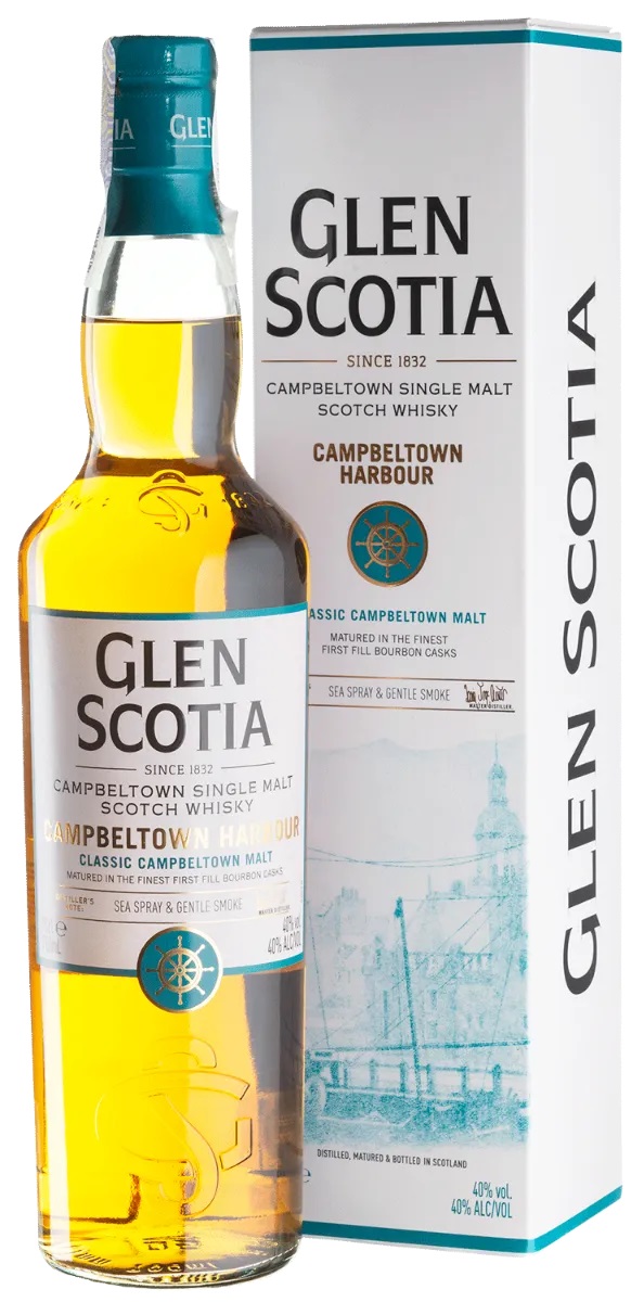 Віскі Glen Scotia Campbeltown Harbour у коробці 0,7л