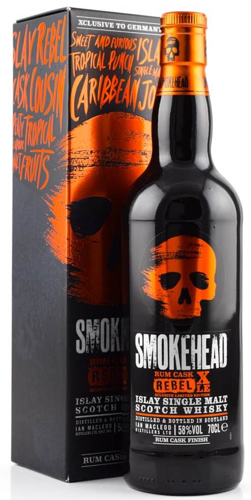 Віскі Smokehead Rum Cask Rebel XLE 0,7л