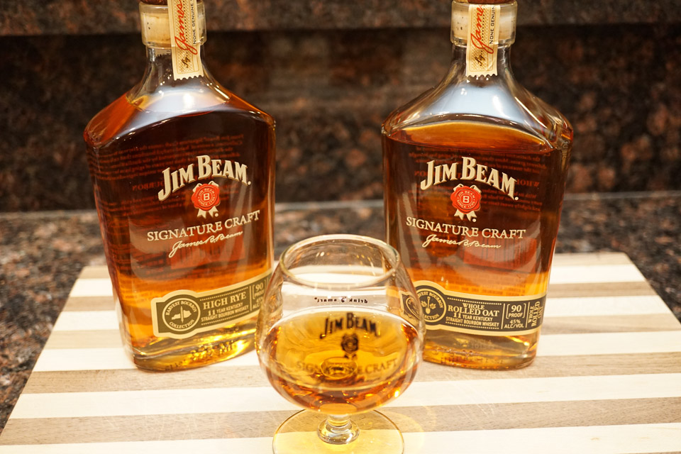 Вид джим. Jim Beam Signature Craft. Бурбон Джим Бим медовый.