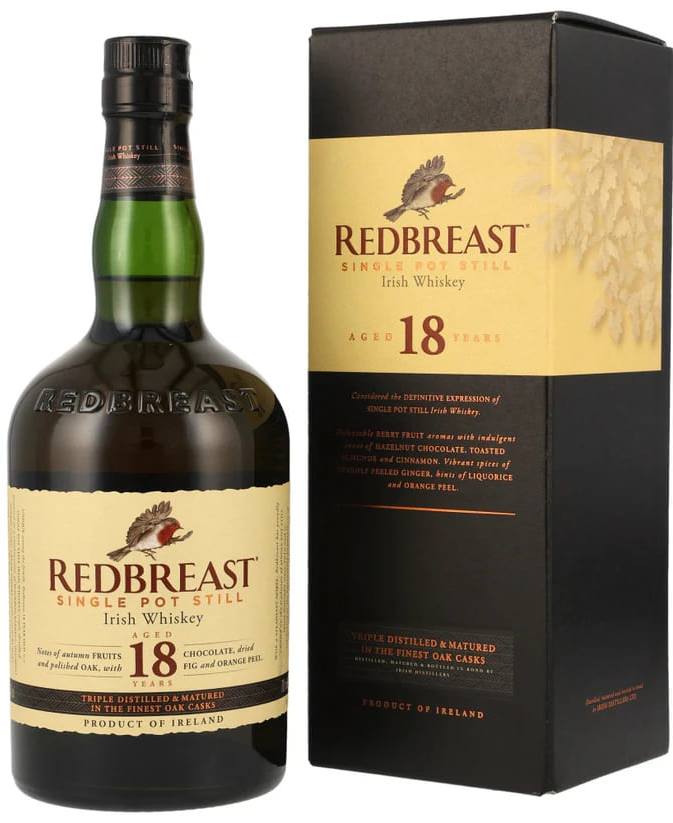 Виски Redbreast 18 Years Old Irish Whiskey 46% 0,7л