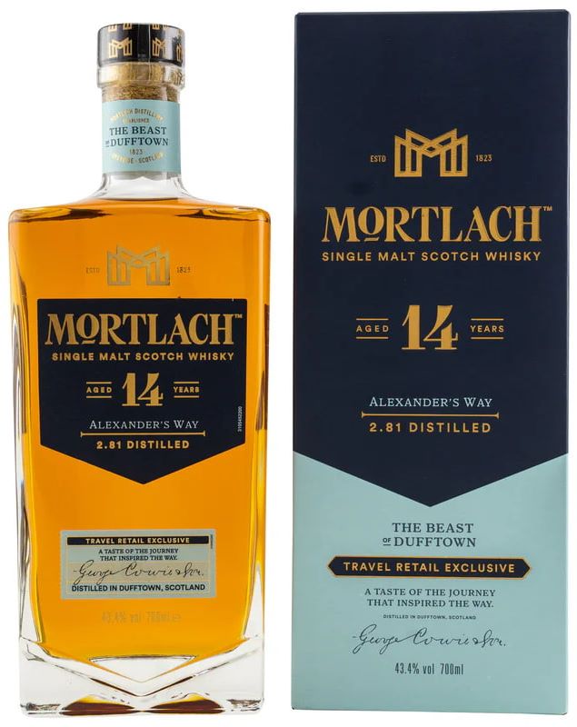 Виски Mortlach 14 лет 46% в коробке 0,7л