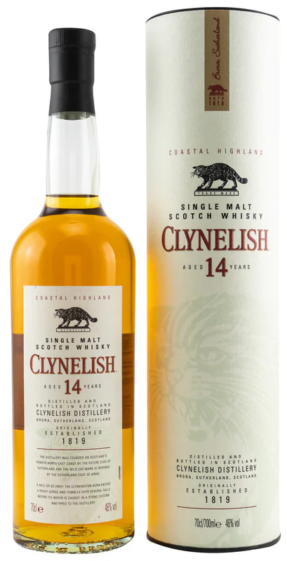 Виски Clynelish Клайнелиш 14 лет в тубе 0,7л