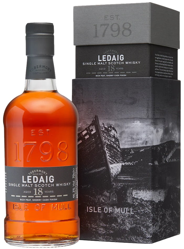 Виски Ledaig 18 Years Old 46,3% 0,7л