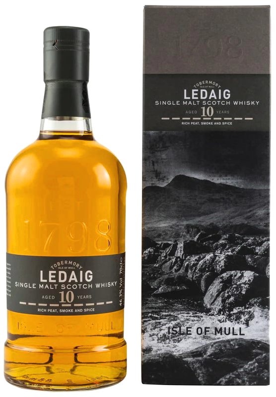 Виски Ledaig 10 Years Old 46,3% 0,7л