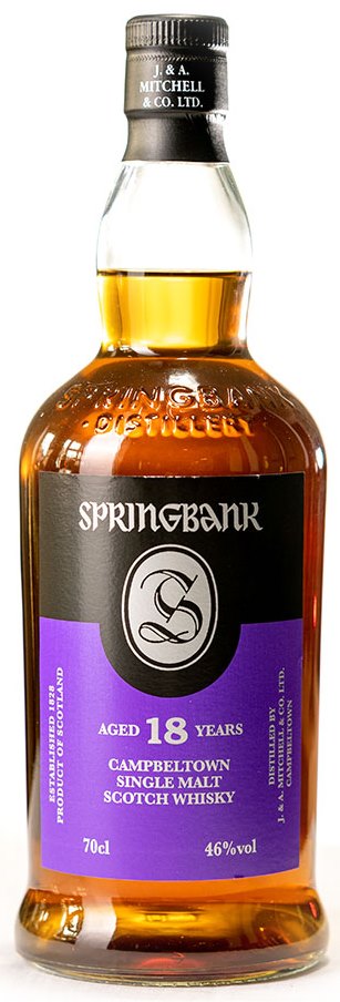 Віскі Springbank 18 Year Old 46% 0,7л