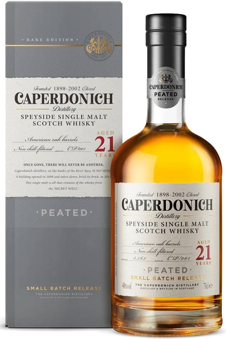 Виски Caperdonich Peated 21 Years 48% 0,7л