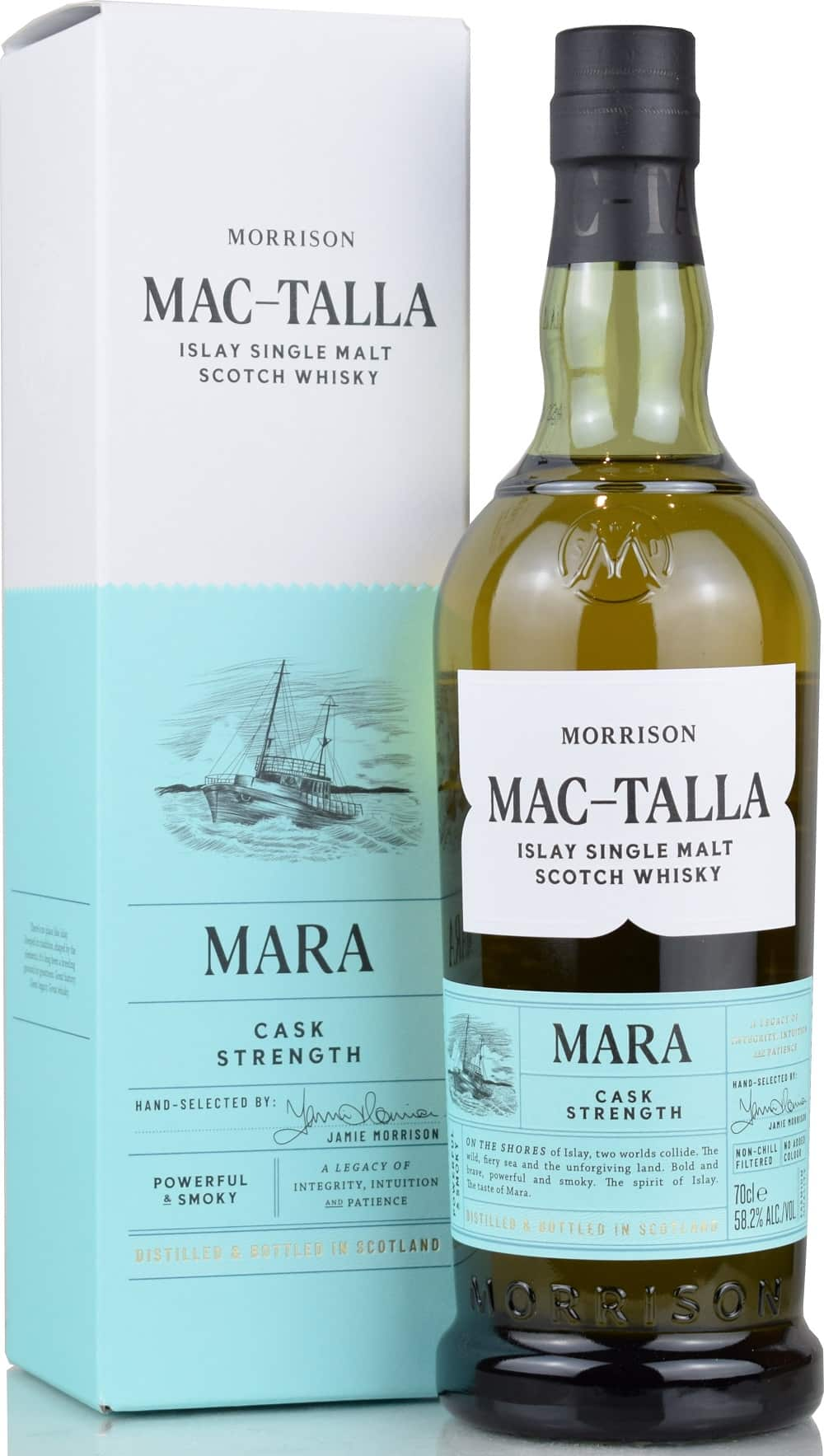 Виски Mac-Talla Mara Cask Strength 58,2% 0,7л