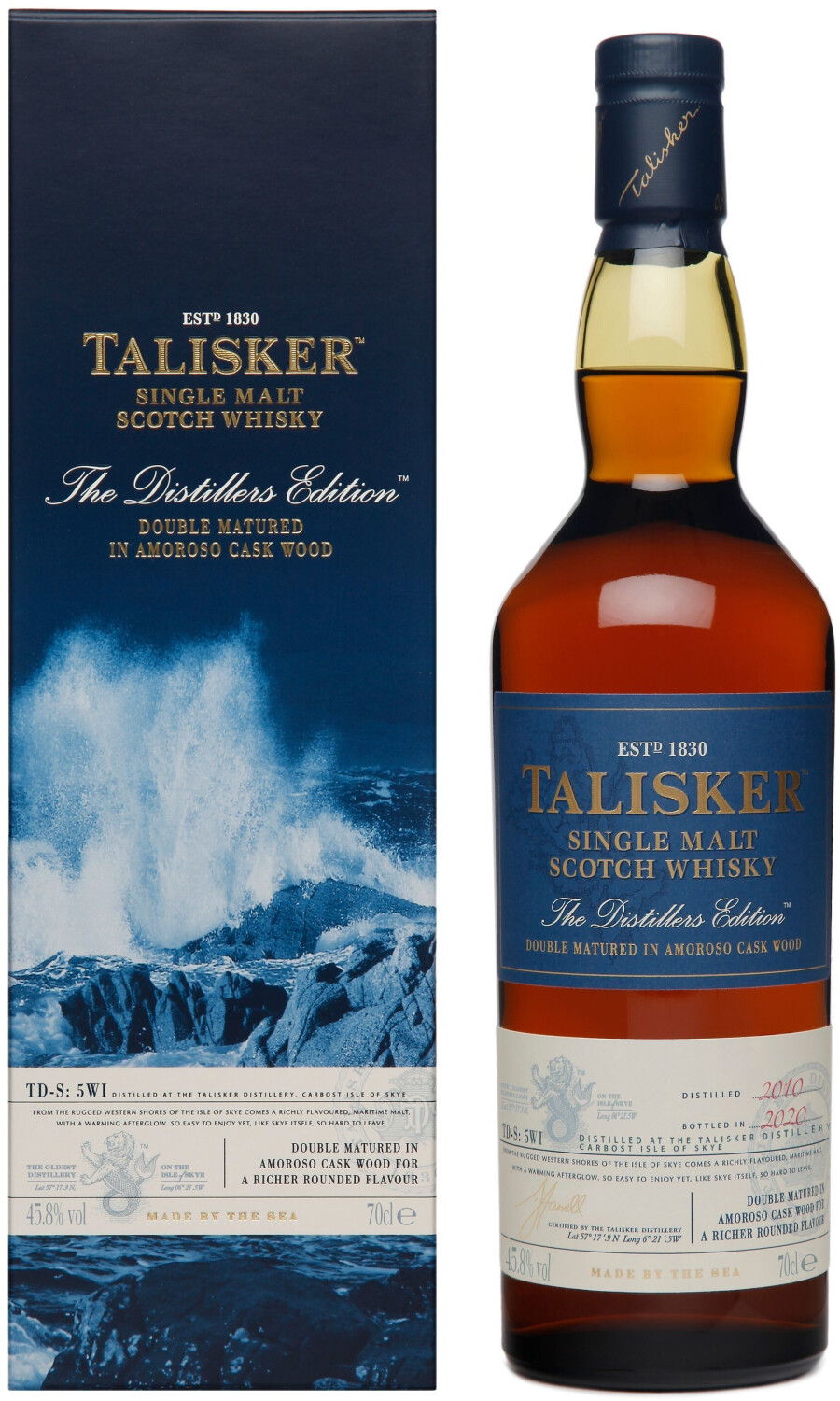 Віскі Talisker Distillers Edition 2020 45,8% 0,7л