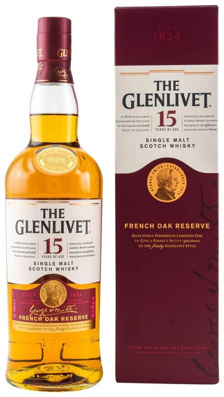 Віскі Glenlivet 15 years Гленлівет 15 років 0,7л