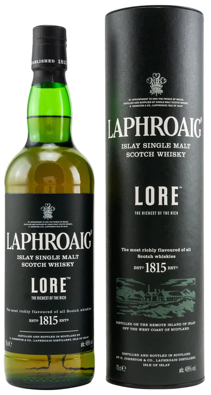 Виски Laphroaig Lore в коробке 48% 0,7л
