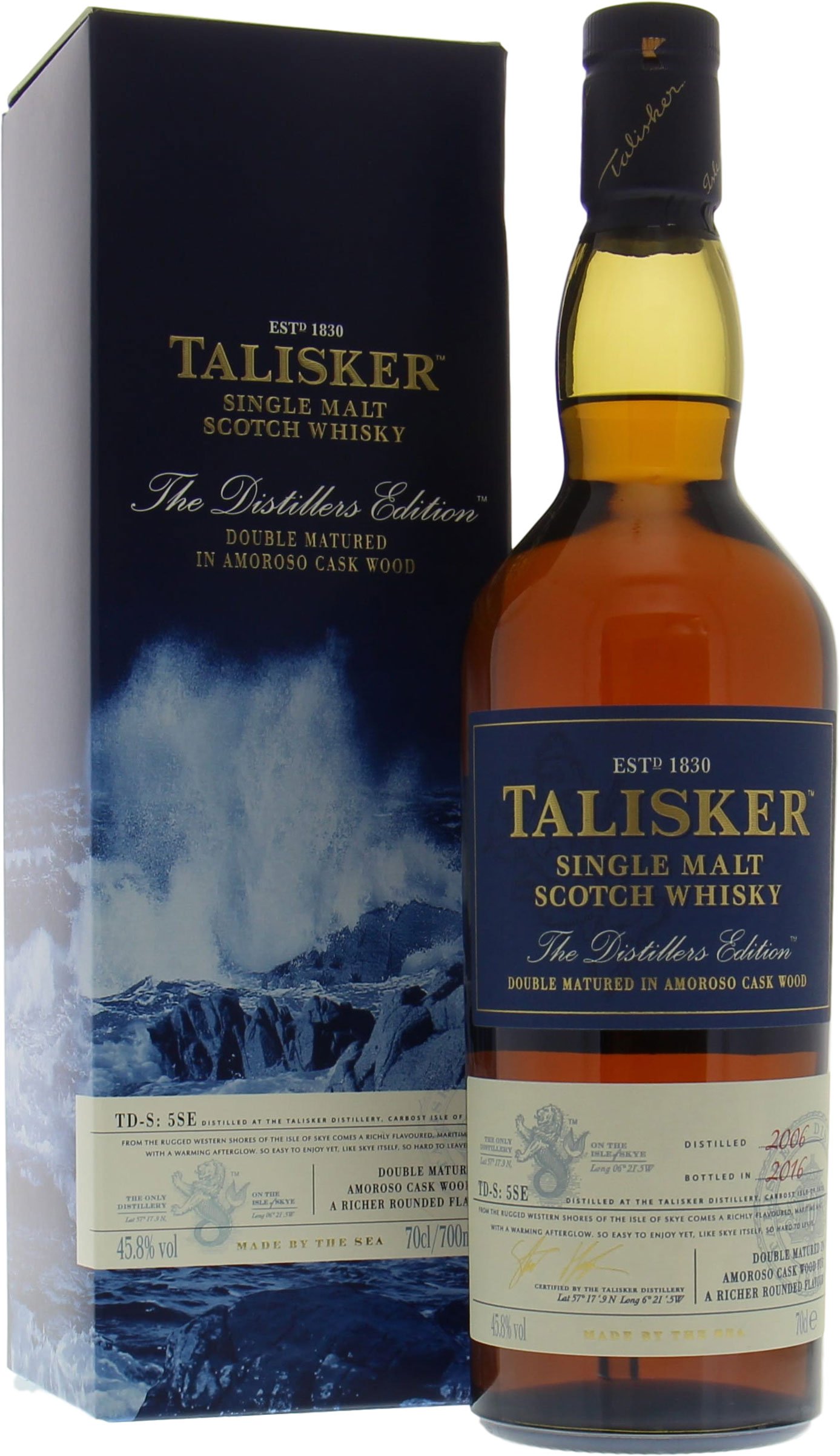 Віскі Talisker 2007/2017 Distillers Edition 45,8% 0,7л