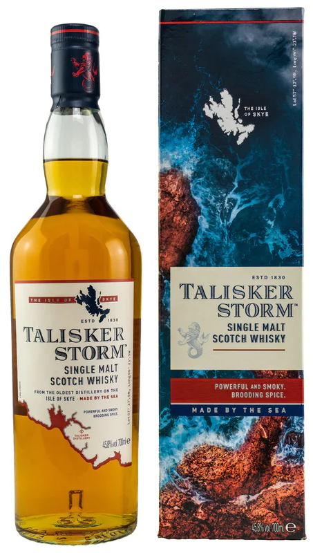 Виски Talisker Storm Талискер Шторм в коробке 0,7л