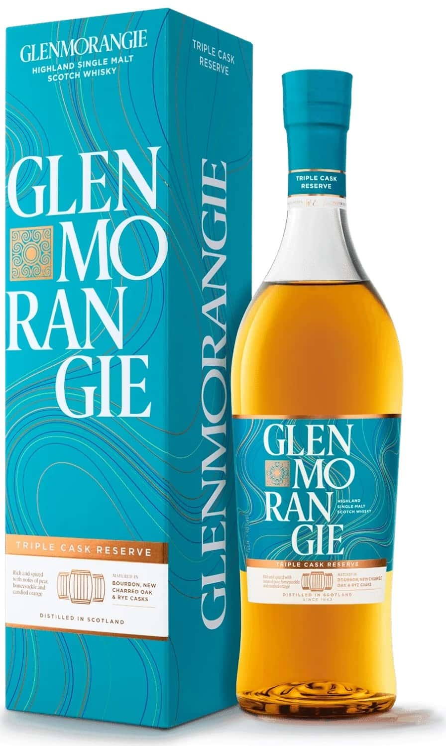 Виски Glenmorangie Triple Cask Reserve в коробке 0,7л