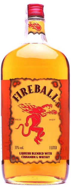 Віскі Fireball Cinnamon Whisky Файєрбол 1л