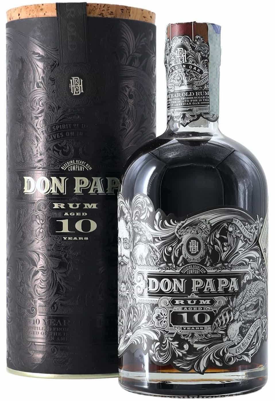 Ром Don Papa Дон Папа 10 Years Giftbox 43% 0,7л
