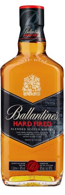 Виски Баллантайнс Ballantine’s Hard Fired 1л