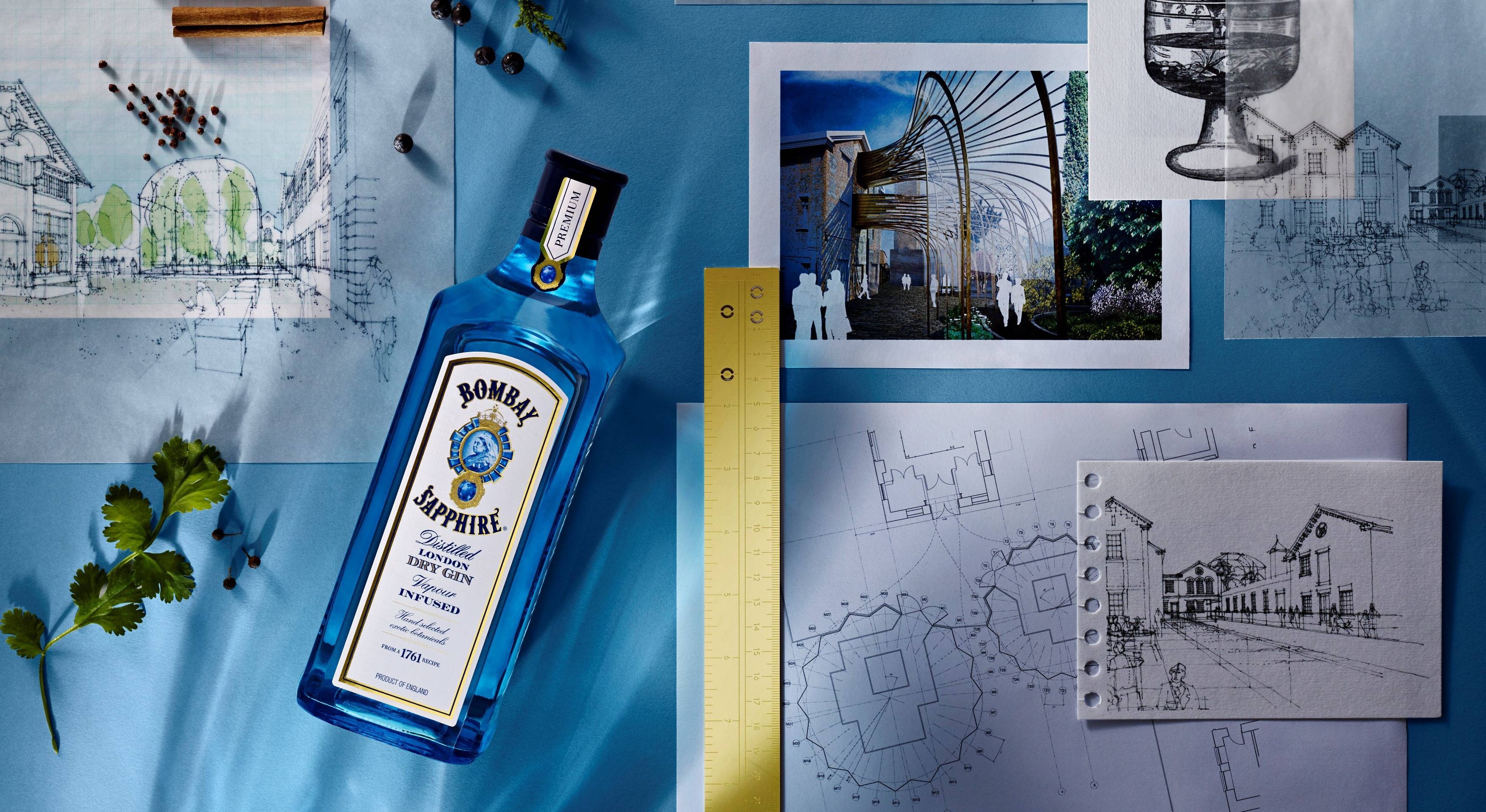 Купить джин Bombay Sapphire 1л в Украине и Киеве, лучшая цена – Alcotrend