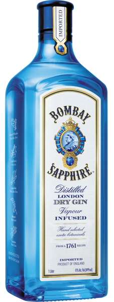 Джин Bombay Sapphire Бомбей сапфир 1л