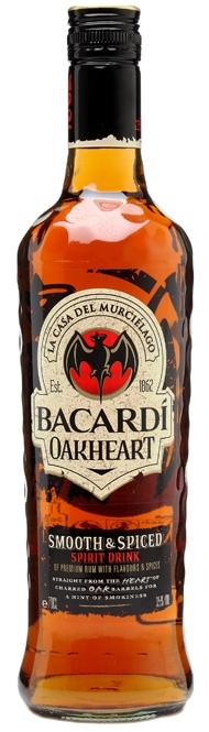 Ром Bacardi Oakheart Бакарди Оакхарт 1л