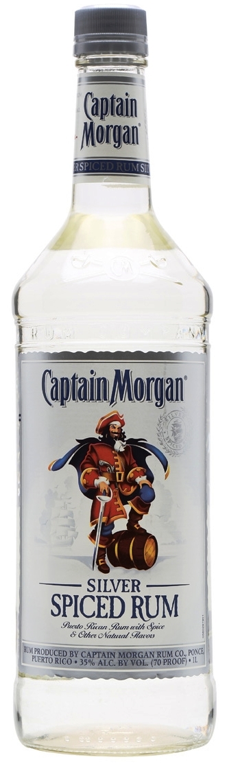 Ром Captain Morgan White Капітан Морган Сільвер 1л