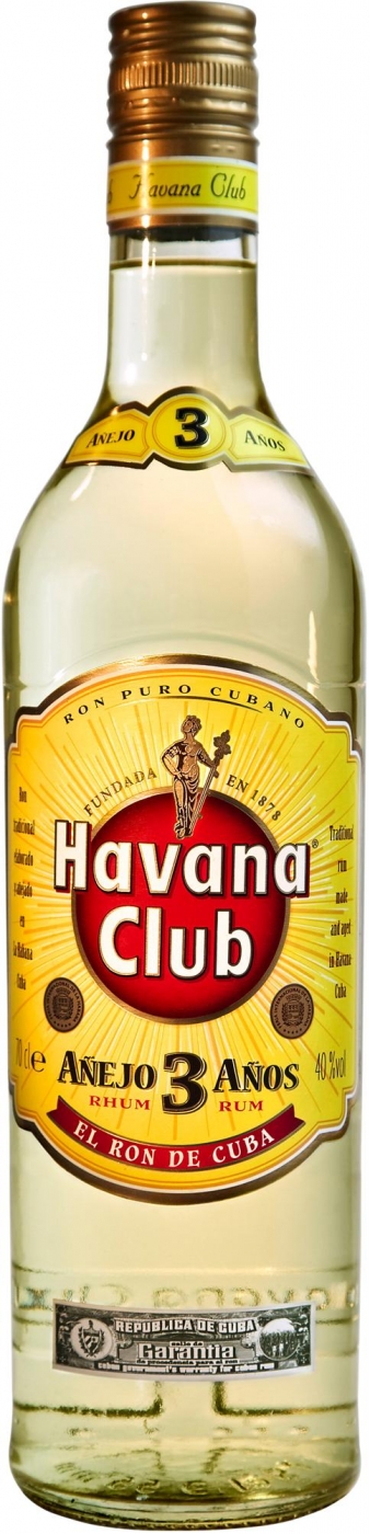 Ром Havana Club 3YО Гавана Клаб 3 роки 1л