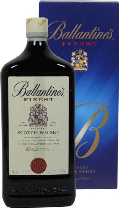 Виски Ballantine’s Finest Баллантайнс Файнест 3л 
