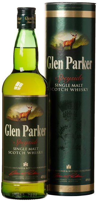 Виски Glen Parker Sign Malt Tube Глен Паркер 1л